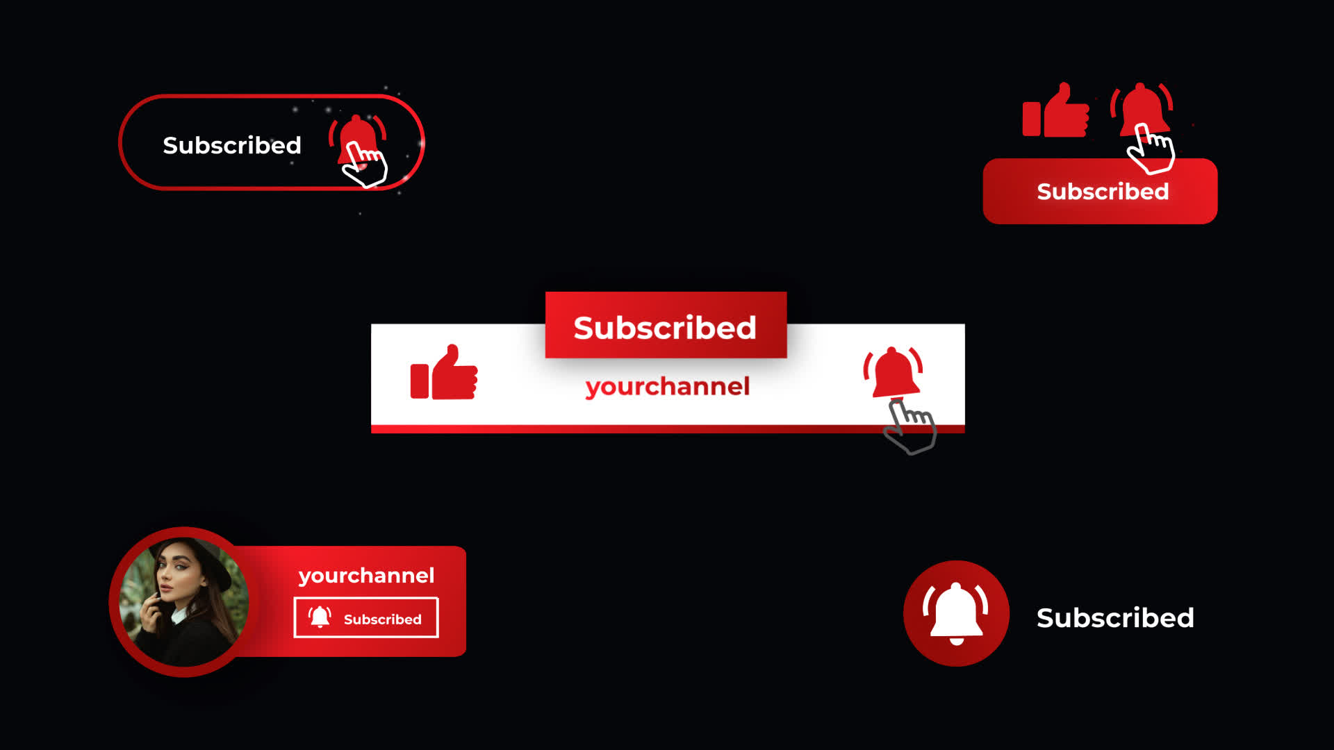 Youtube Subscribe Elements