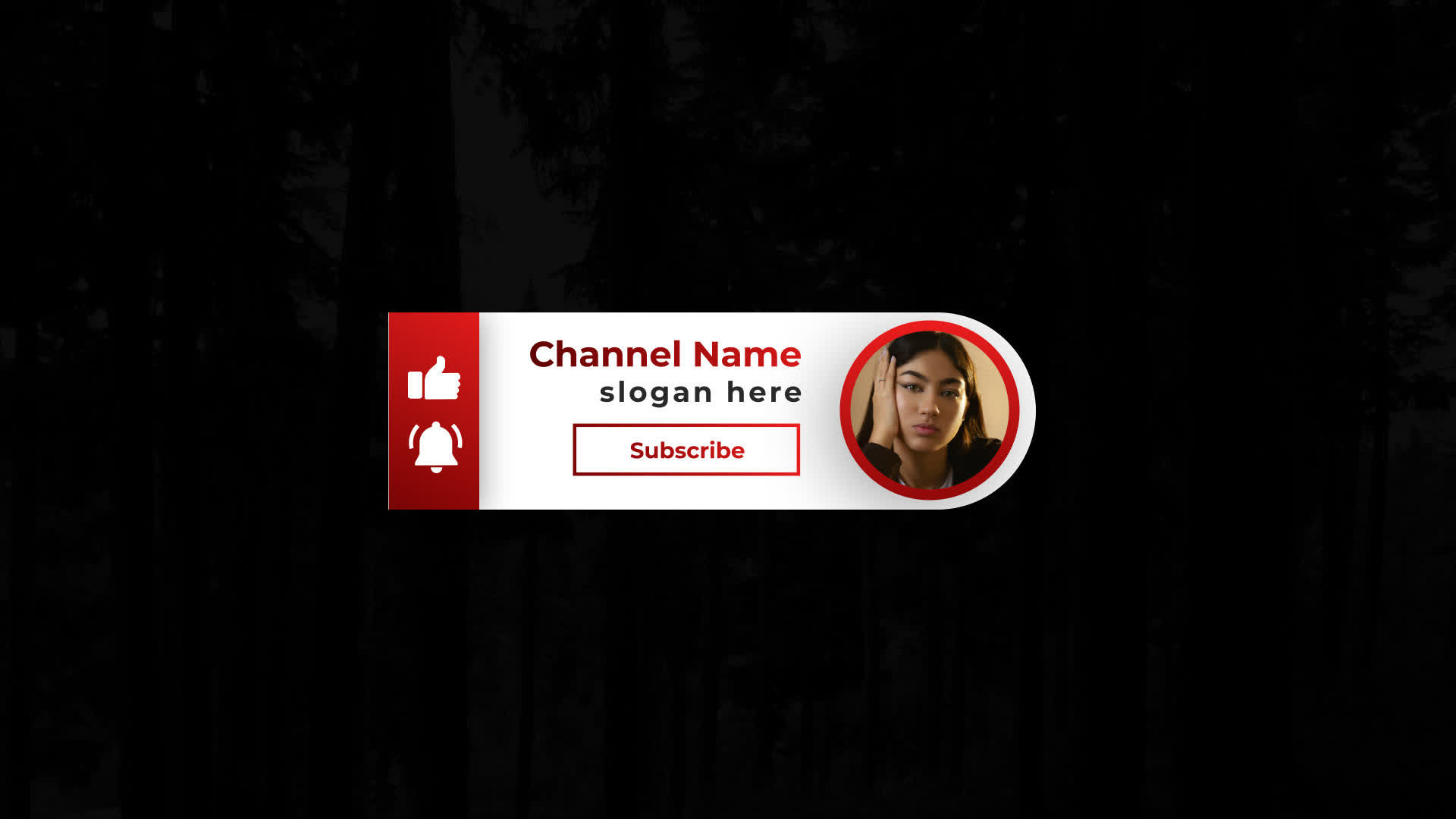 Youtube Subscribe Lower Thirds