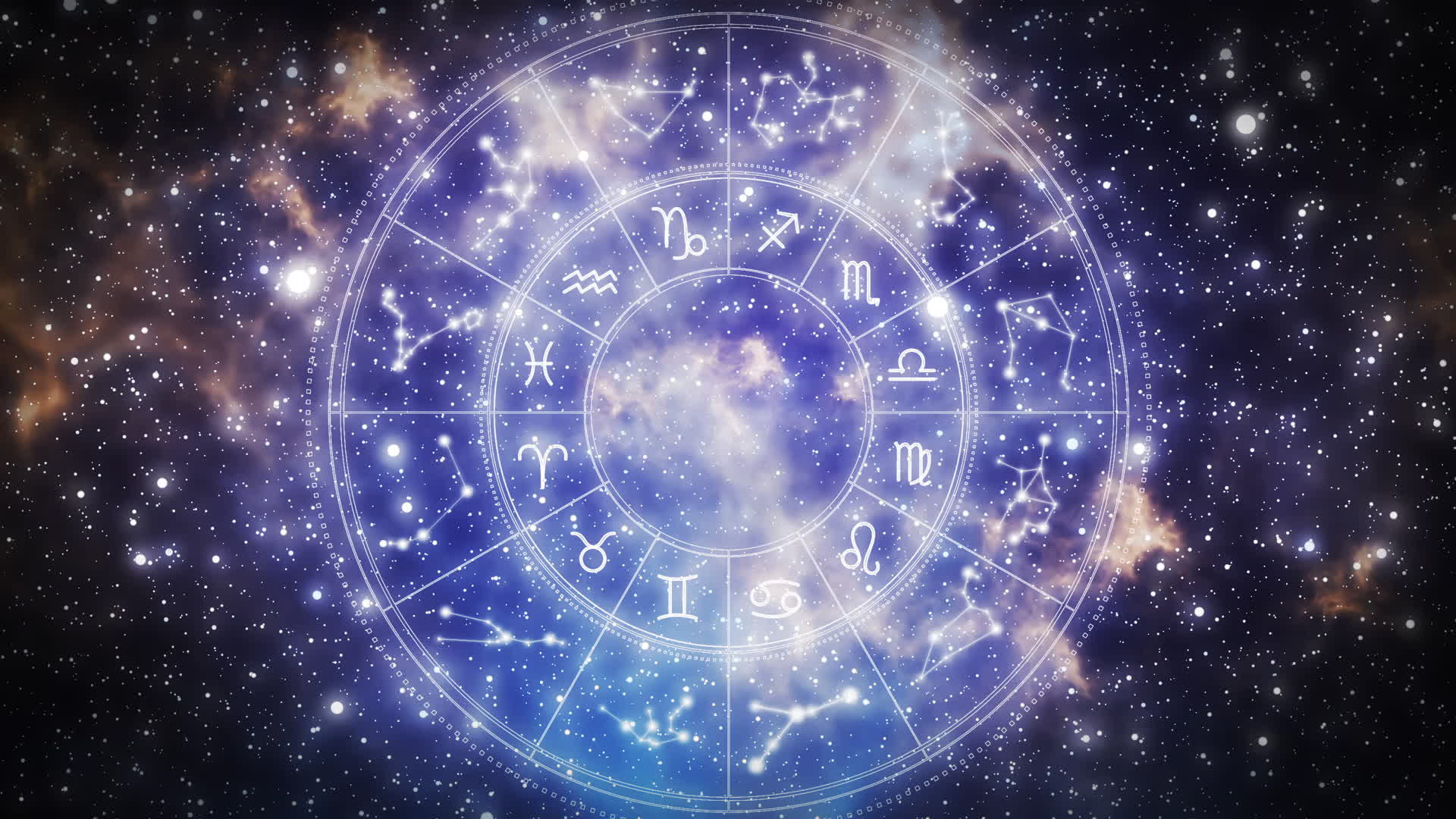 Zodiac Wheel Background