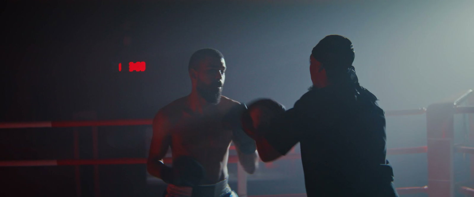 Amputee Boxer and Coach Talk in Boxing Ring • Stock Video on Uppbeat