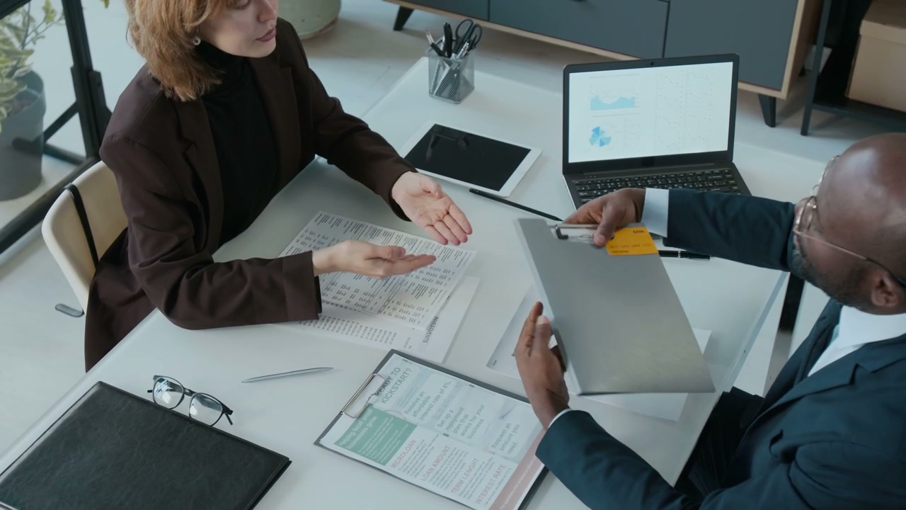 Business Professionals Handshake