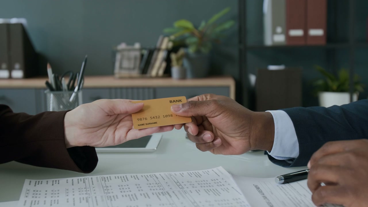 Credit Card Transaction in a Finance Office