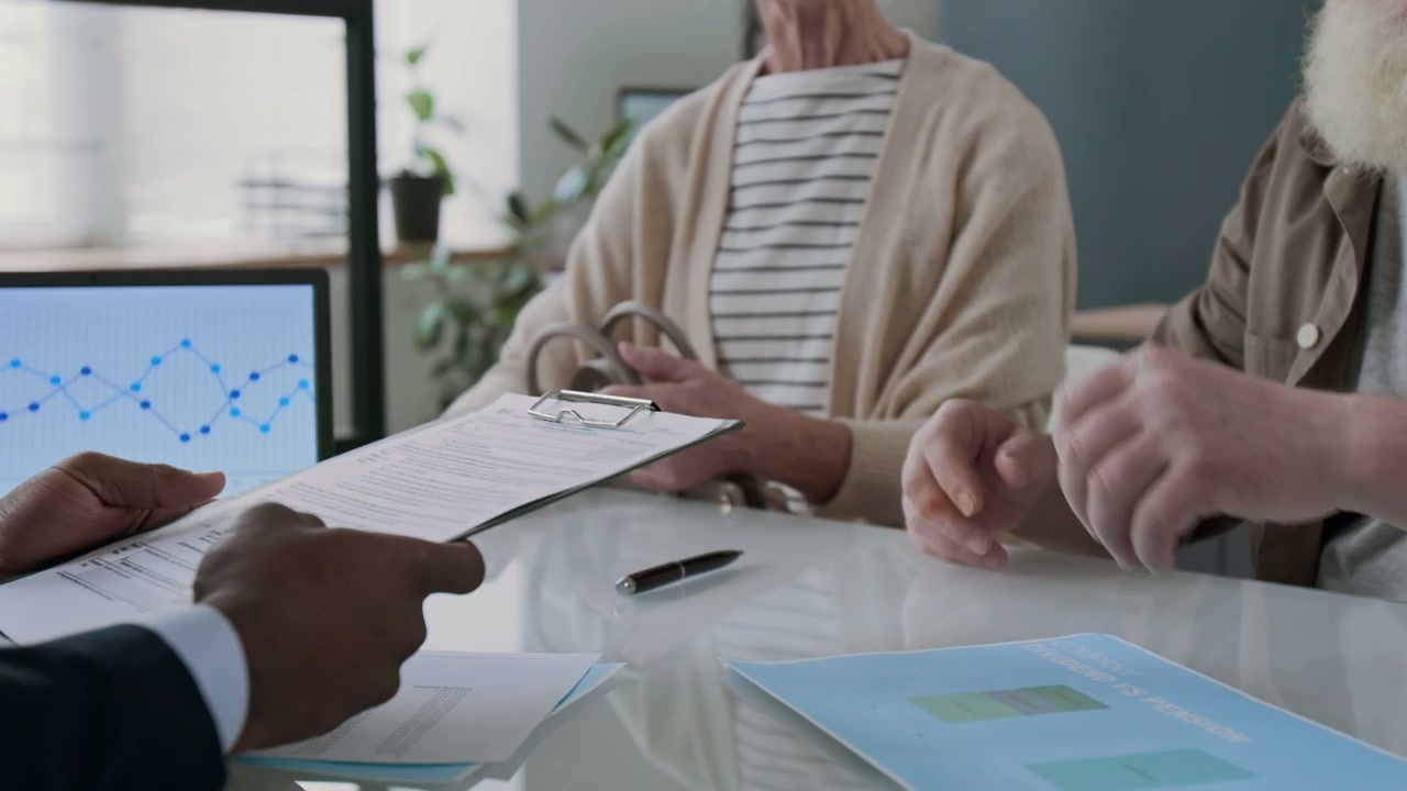Financial Advisor and Client Handshake