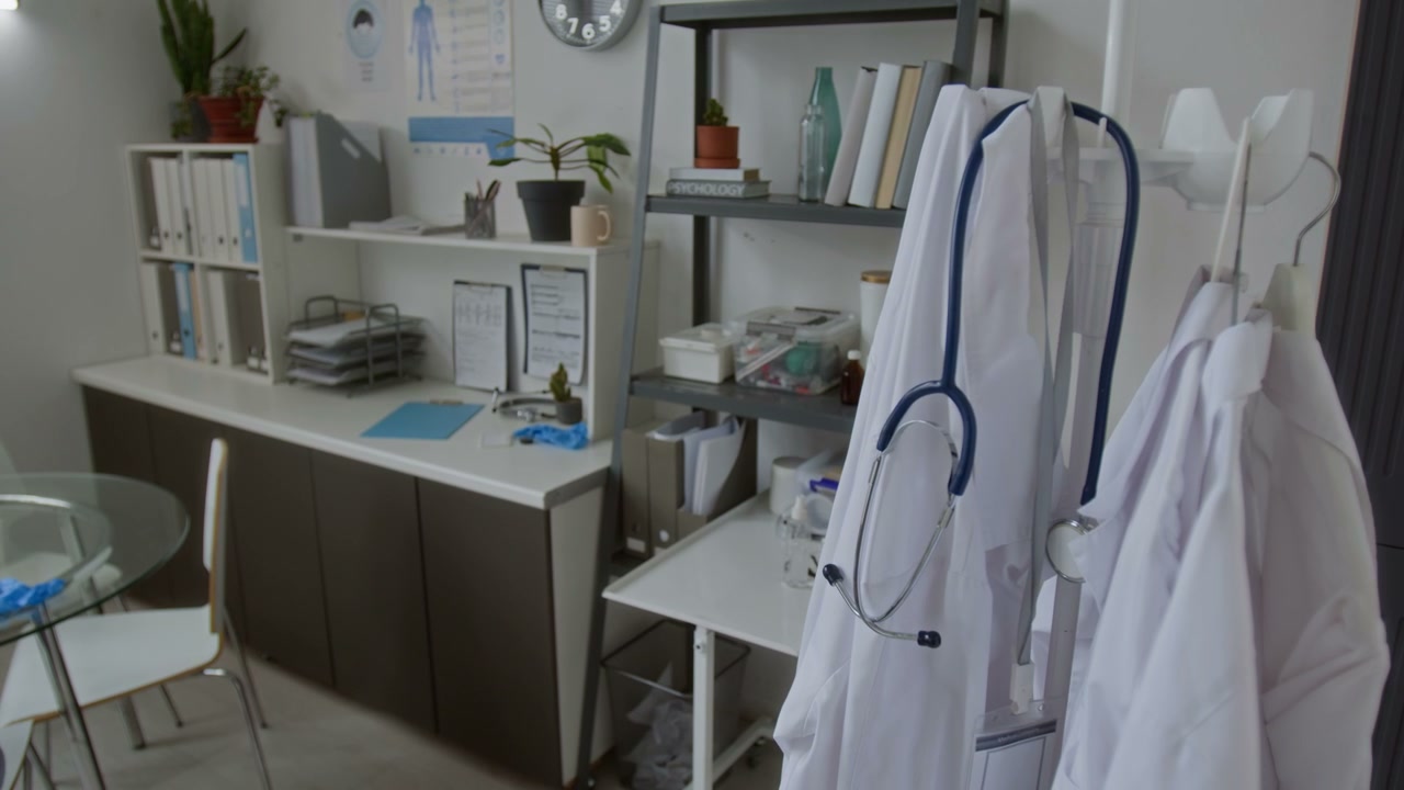 Doctor's Lab Coats and Stethoscopes