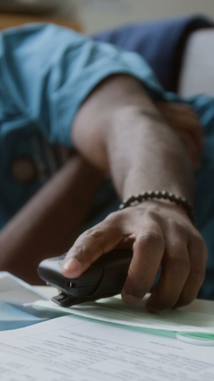 Healthcare Professional Awakened by Pager