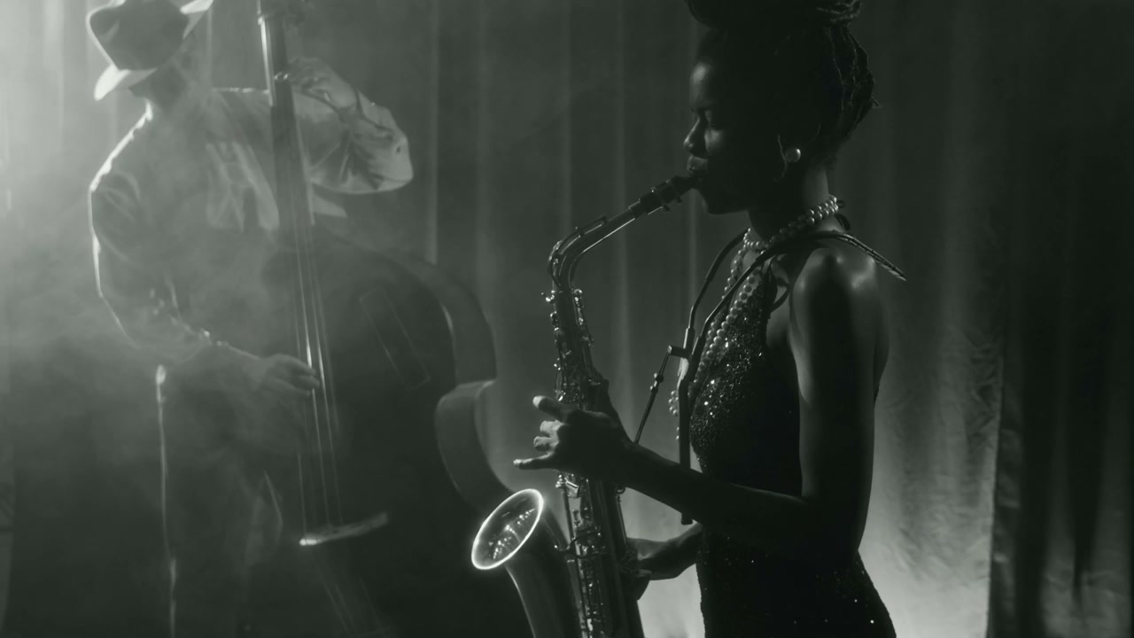 Retro Jazz Duo Performance