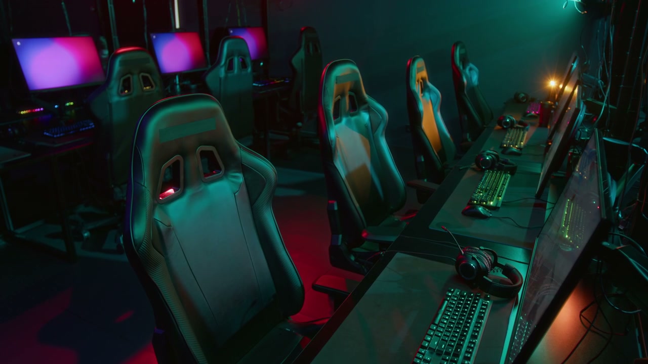 Esports Gaming Club Setup
