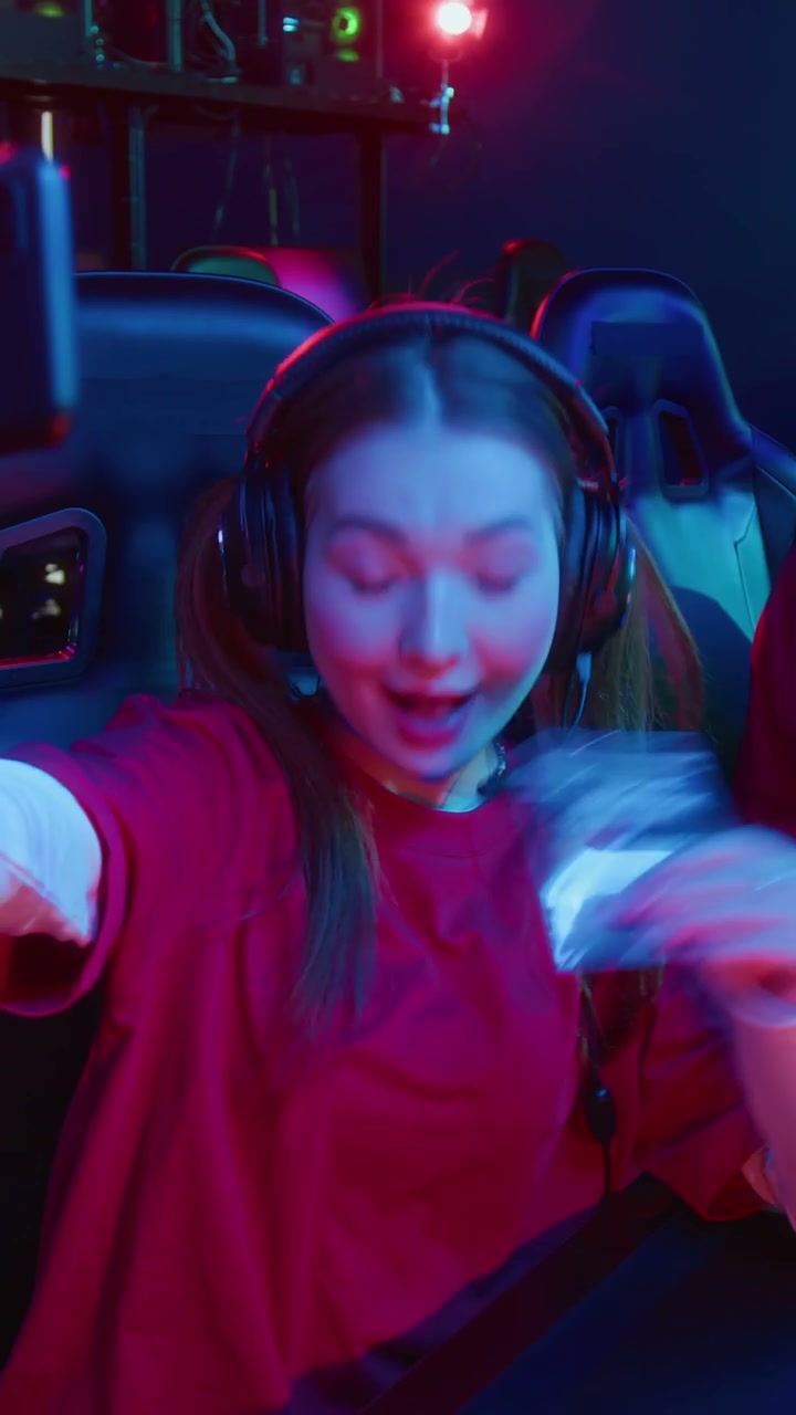 Young Gamer Vlogging at Esports Tournament