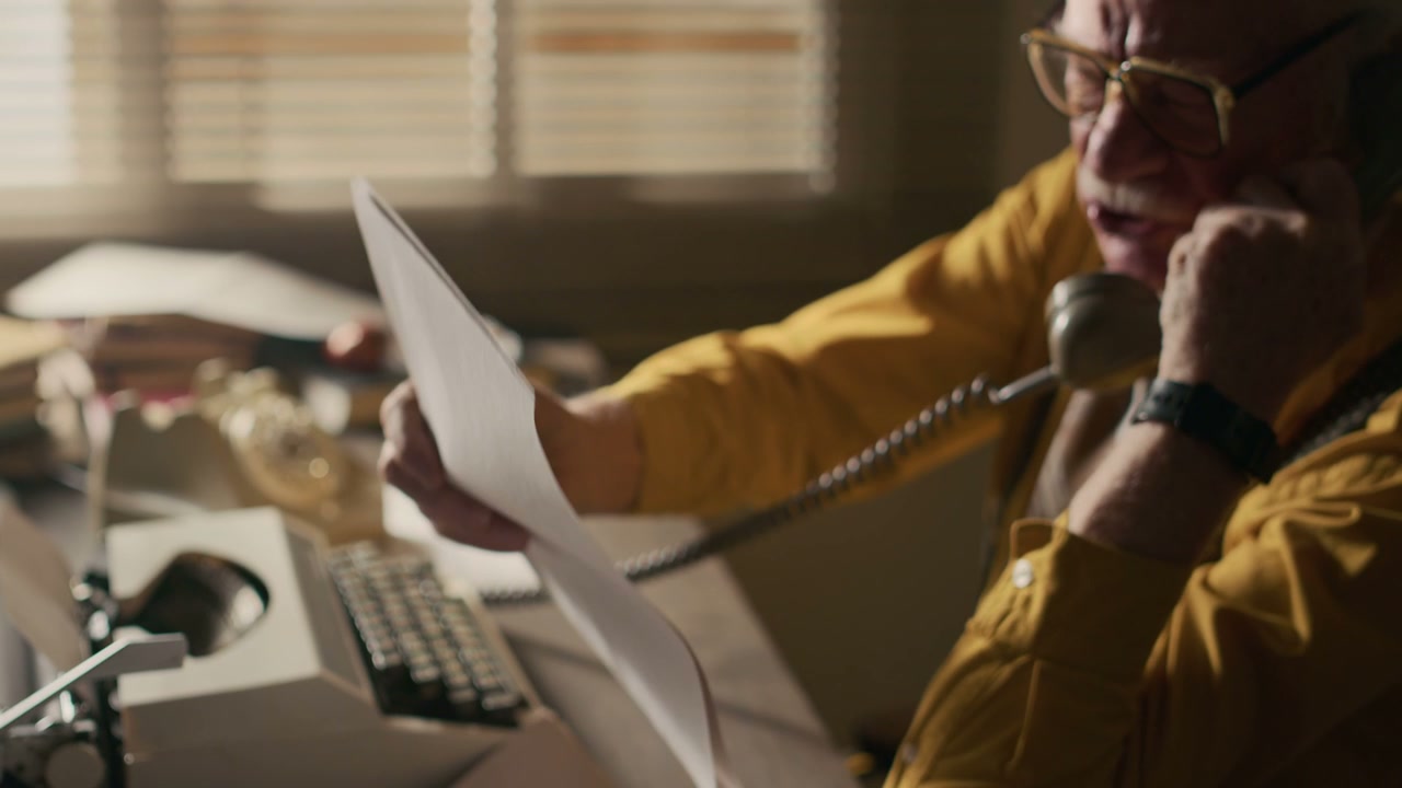 Senior Writer on Vintage Phone