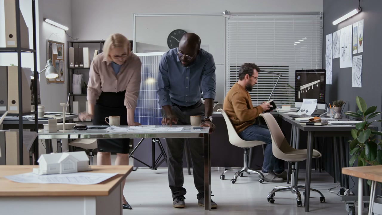 Renewable Energy Office Timelapse