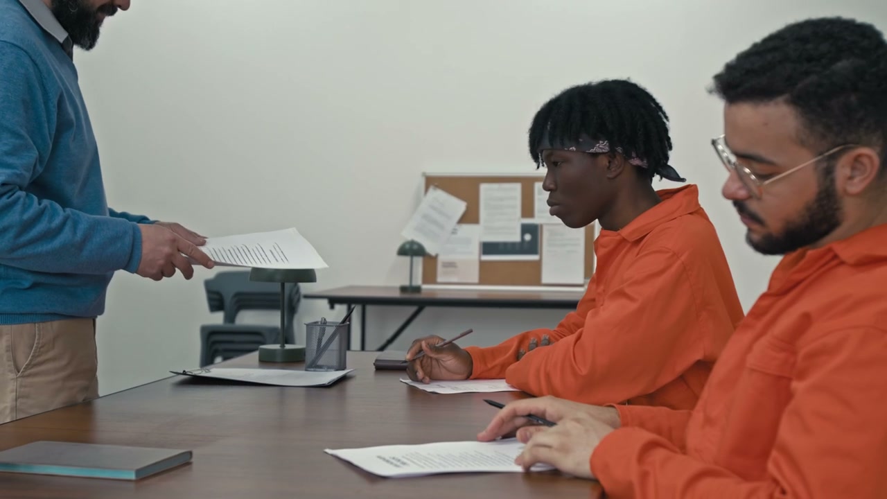 Prison Inmates Job Interview Training