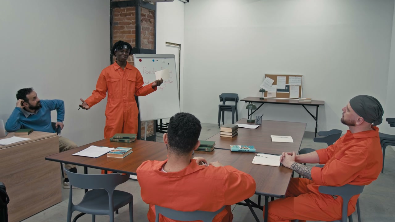 Men in Prison Poetry Reading