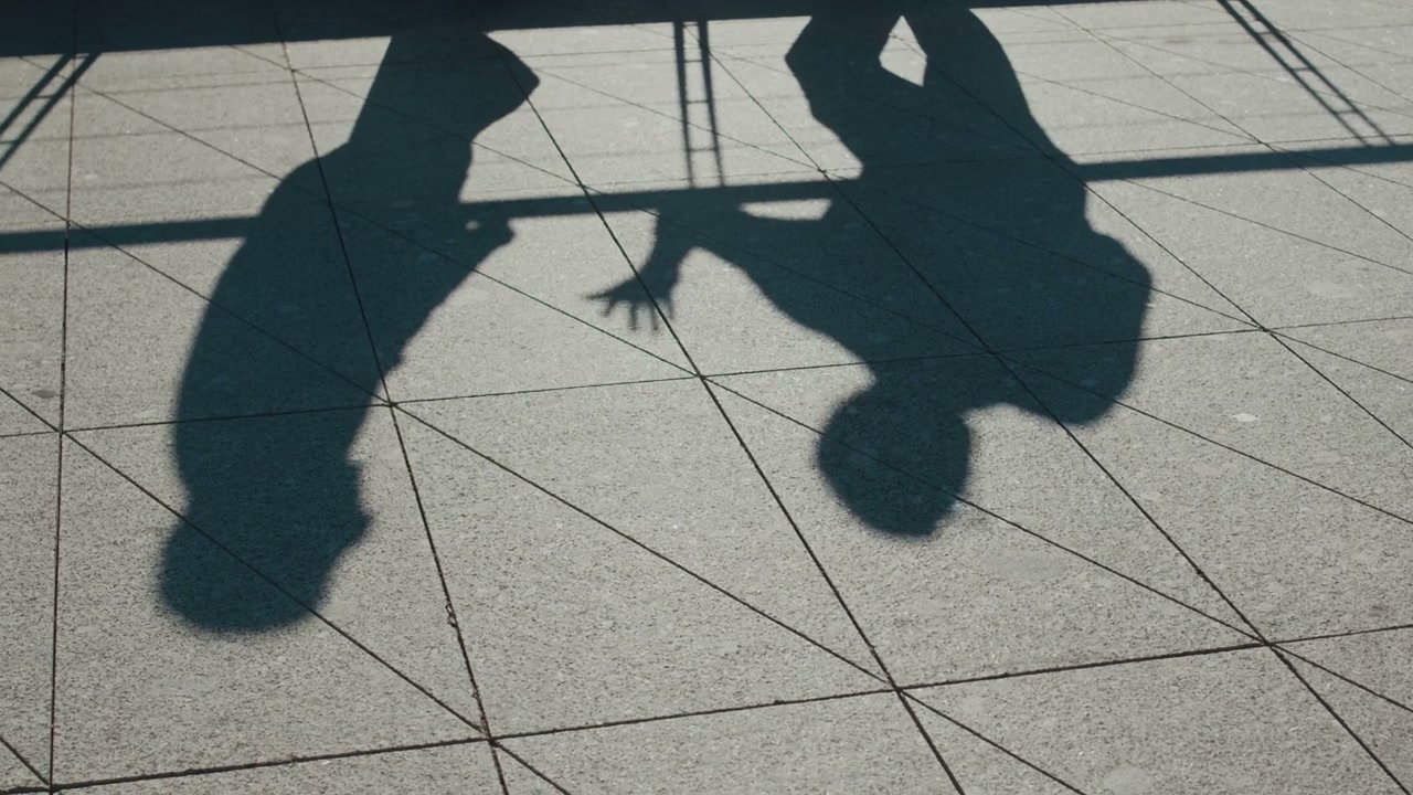 Business Handshake Shadows