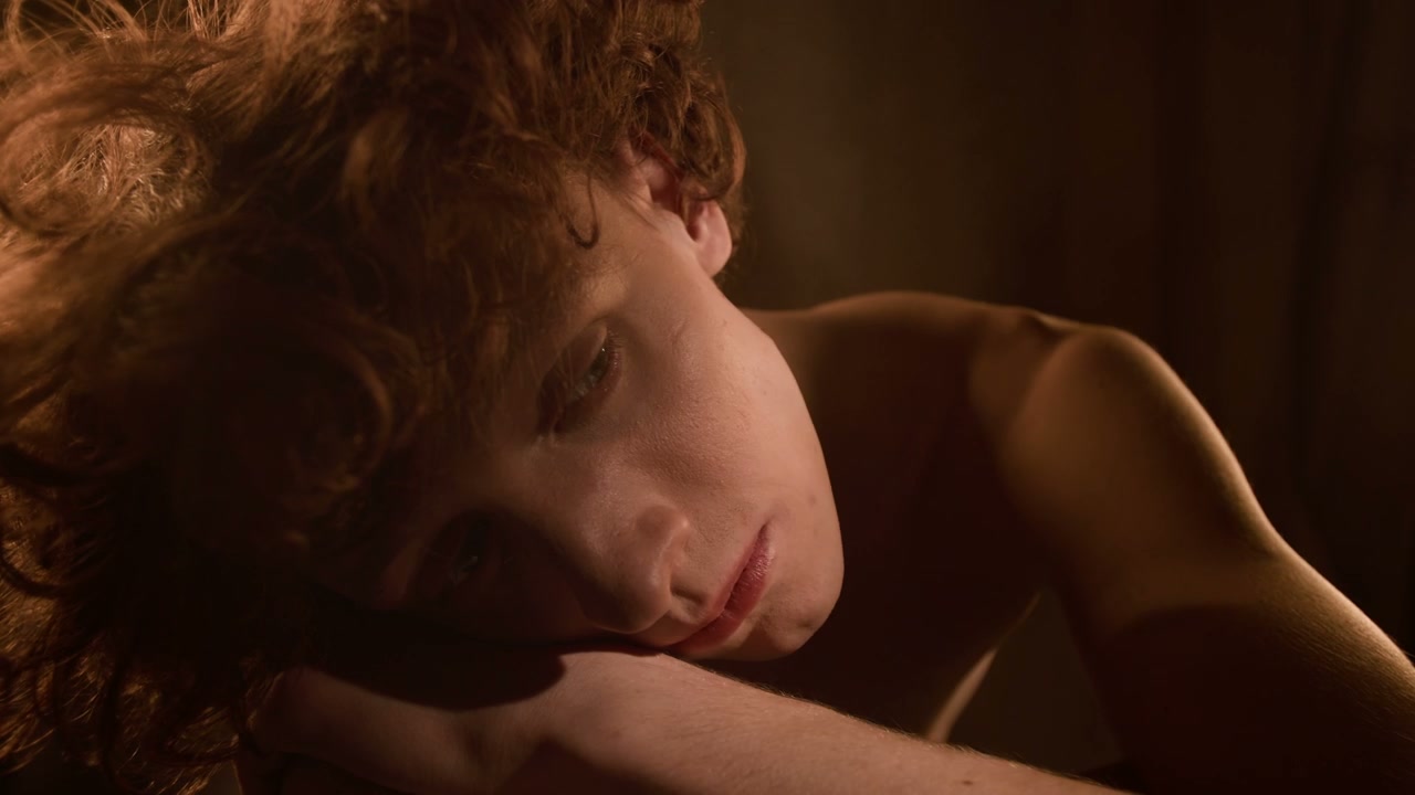 Pensive Young Man Portrait