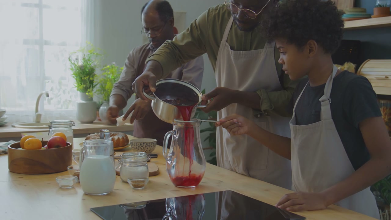 Multi-Generational Family Strains Zobo Tea