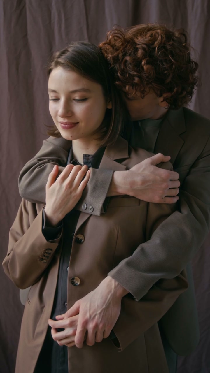Affectionate Couple Embracing