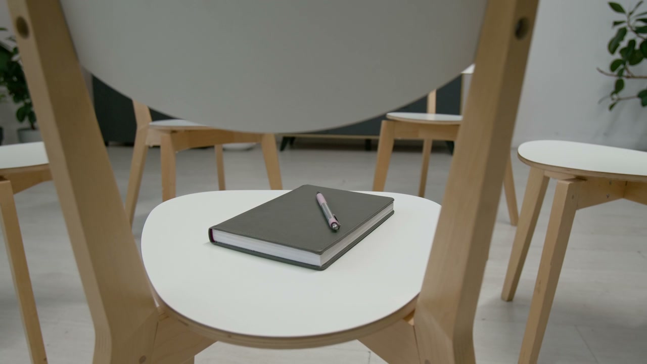 Empty Chairs for Group Therapy Session