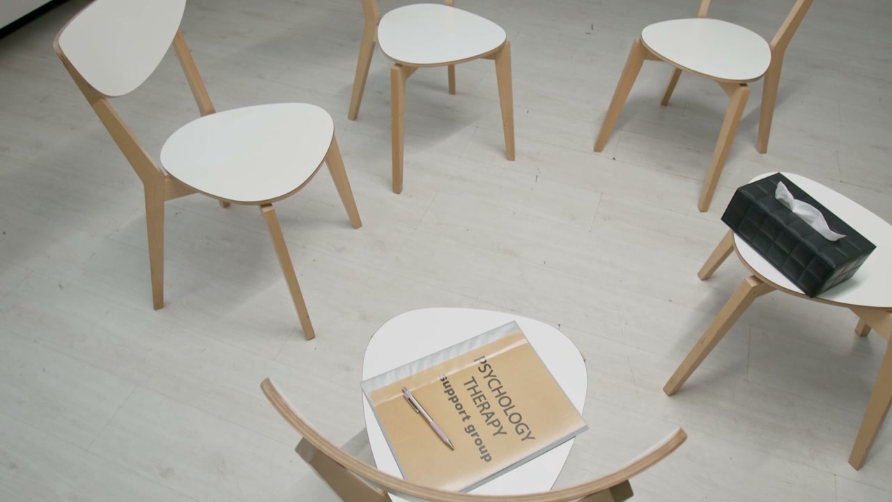 Psychology Therapy Support Group Room