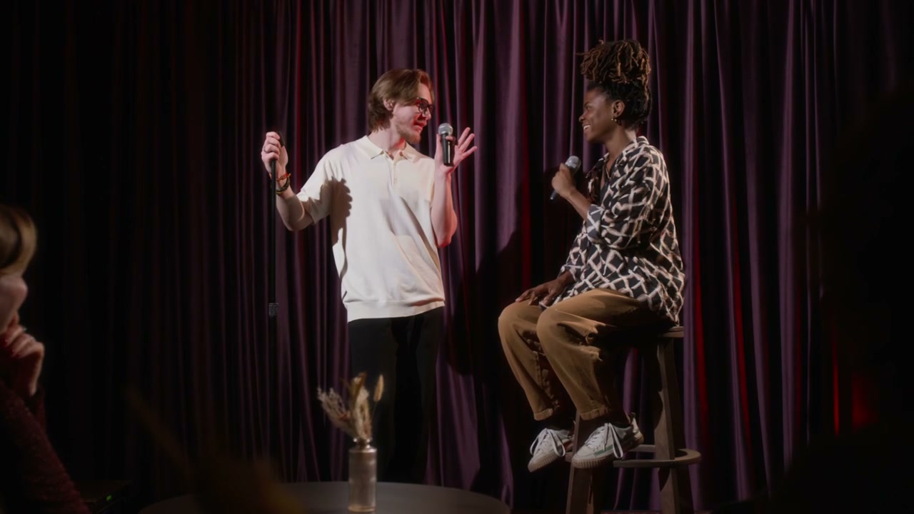 Duo Performs Live Stand-Up Comedy Show