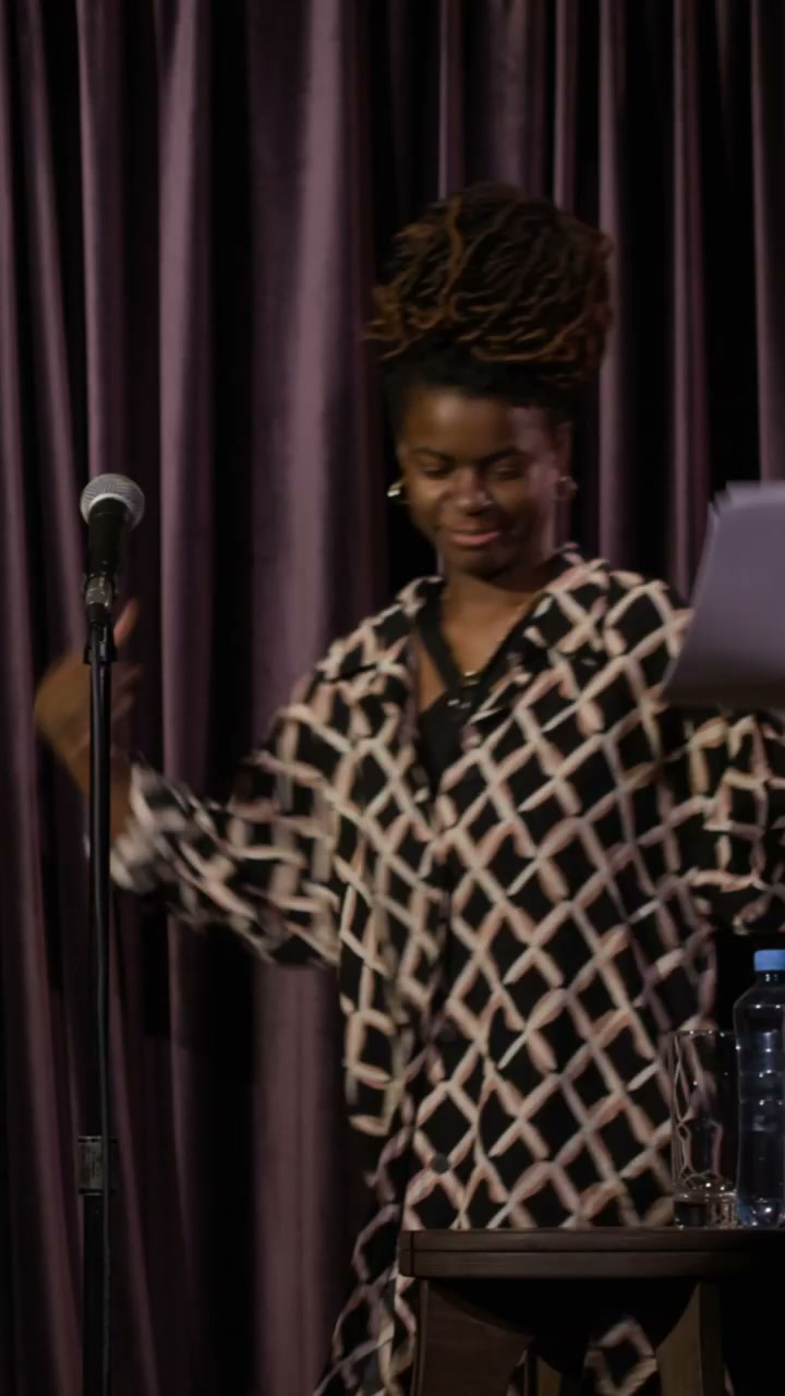 Woman Performing Stand-Up Comedy