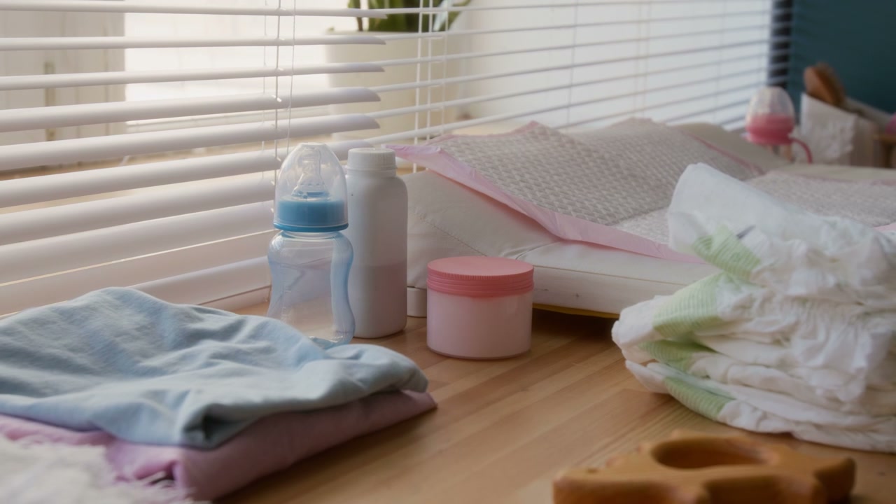 Baby Changing Station with Essentials