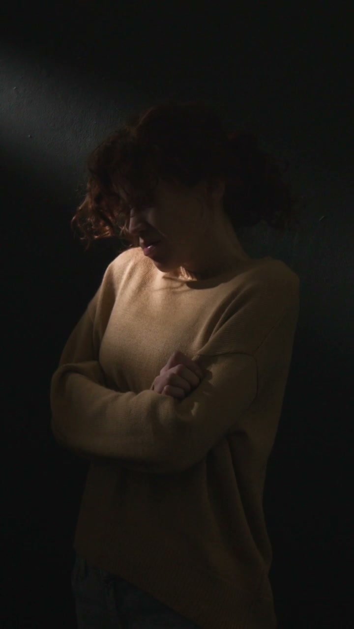 Woman Screaming in Despair