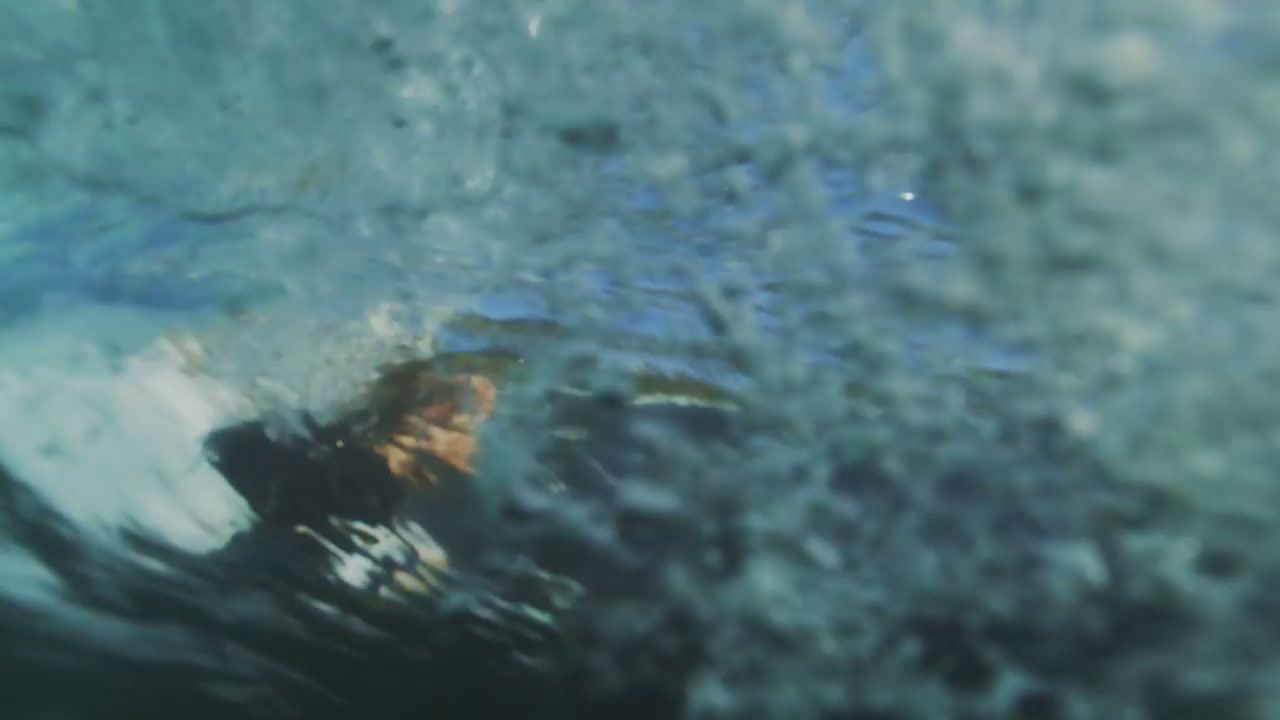 Underwater Ocean Wave Barrel in Sydney