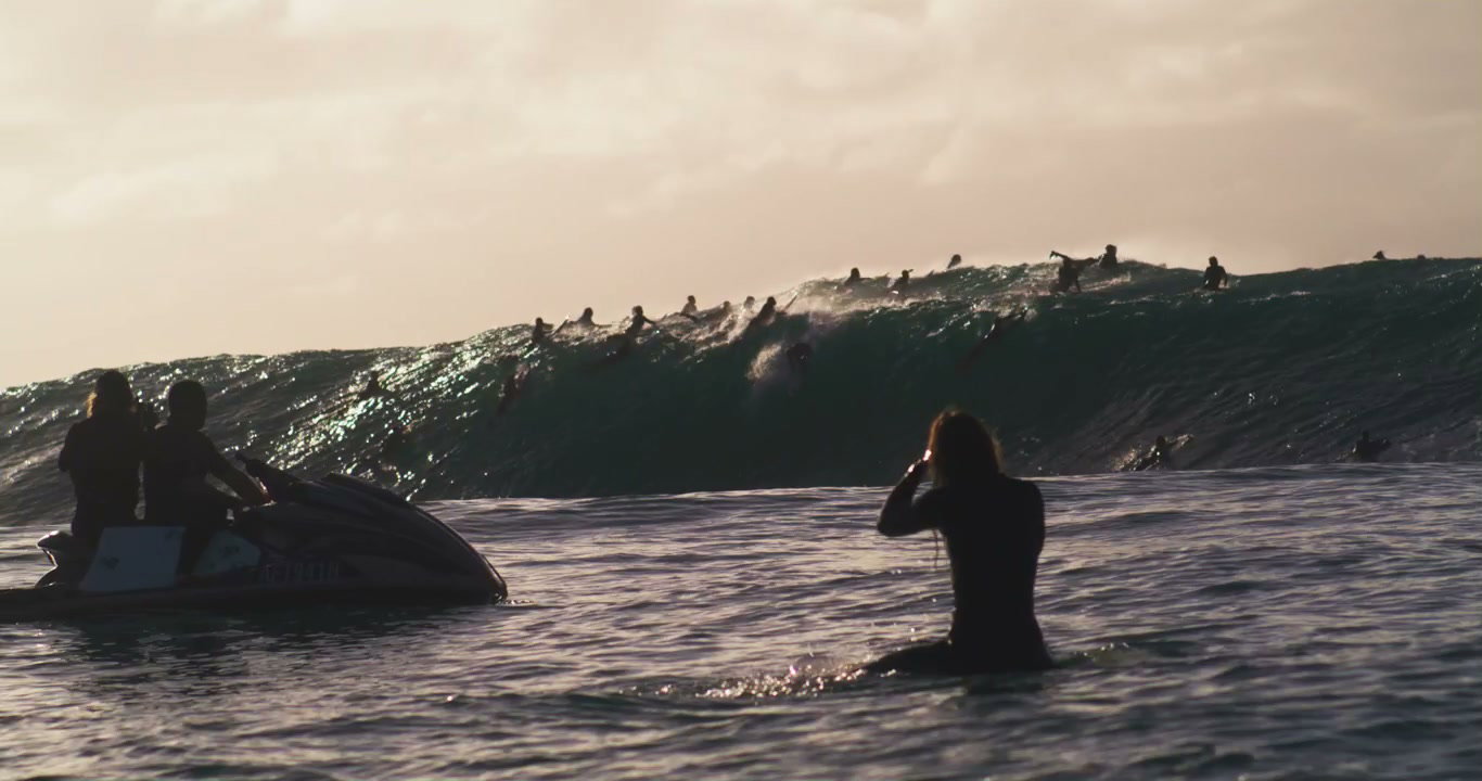 Depot Beach Big Wave Surfing Slow Motion