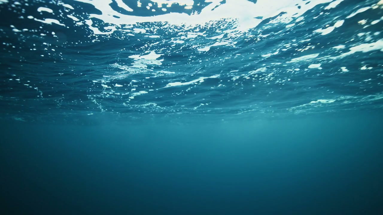 Underwater Ocean Surface View
