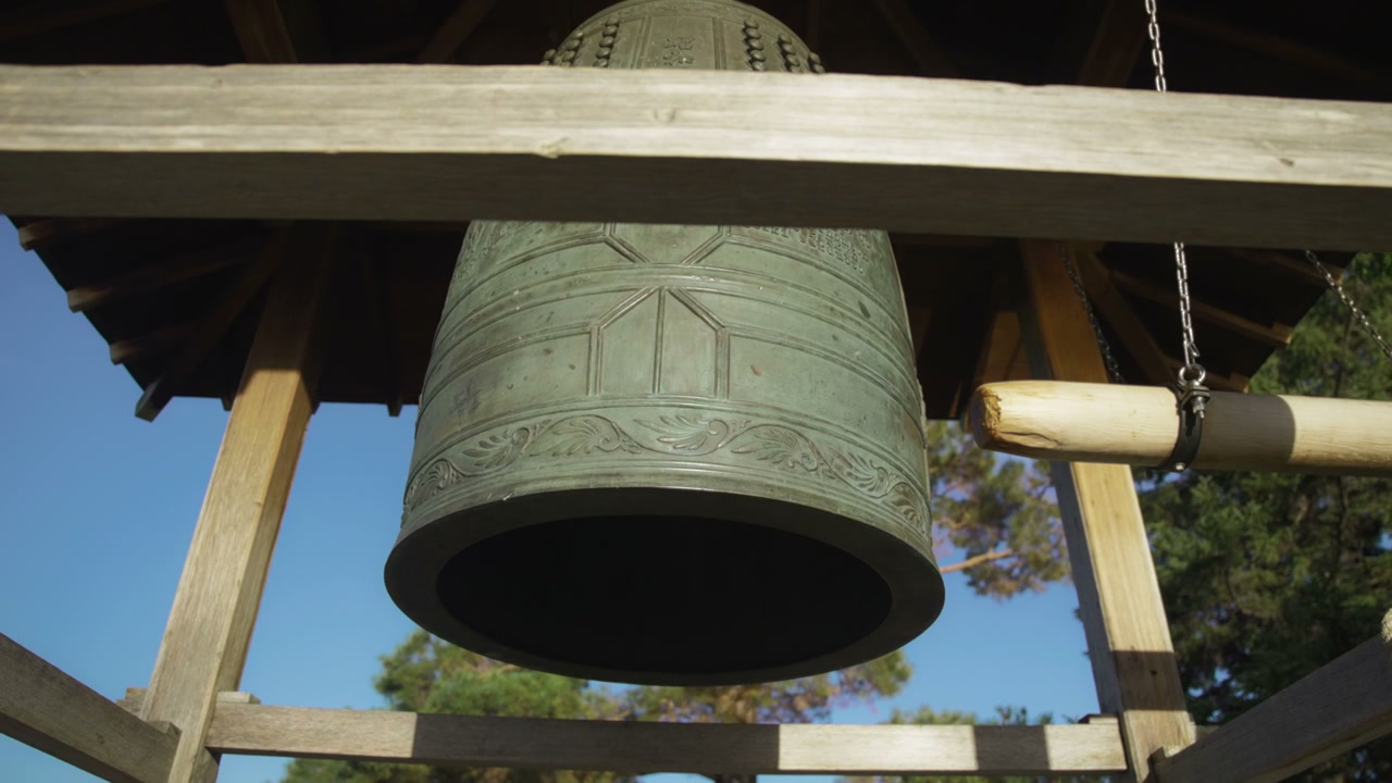 Bronze Japanese Temple Bell
