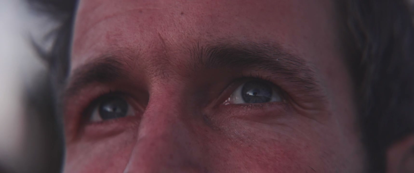 Close Up of Eyes Watching Teide Sunset