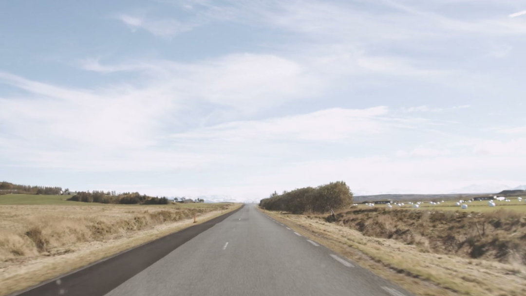 Driving a Car on a Scenic Rural Road • Stock Video on Uppbeat