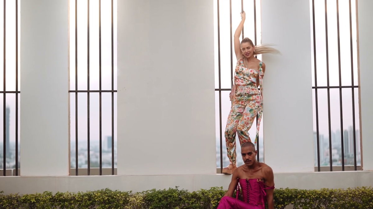 Confident Woman Dancing on Urban Rooftop • Stock Video on Uppbeat