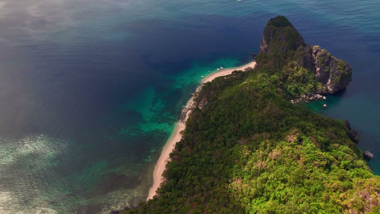Dilumacad Island Beach Aerial View