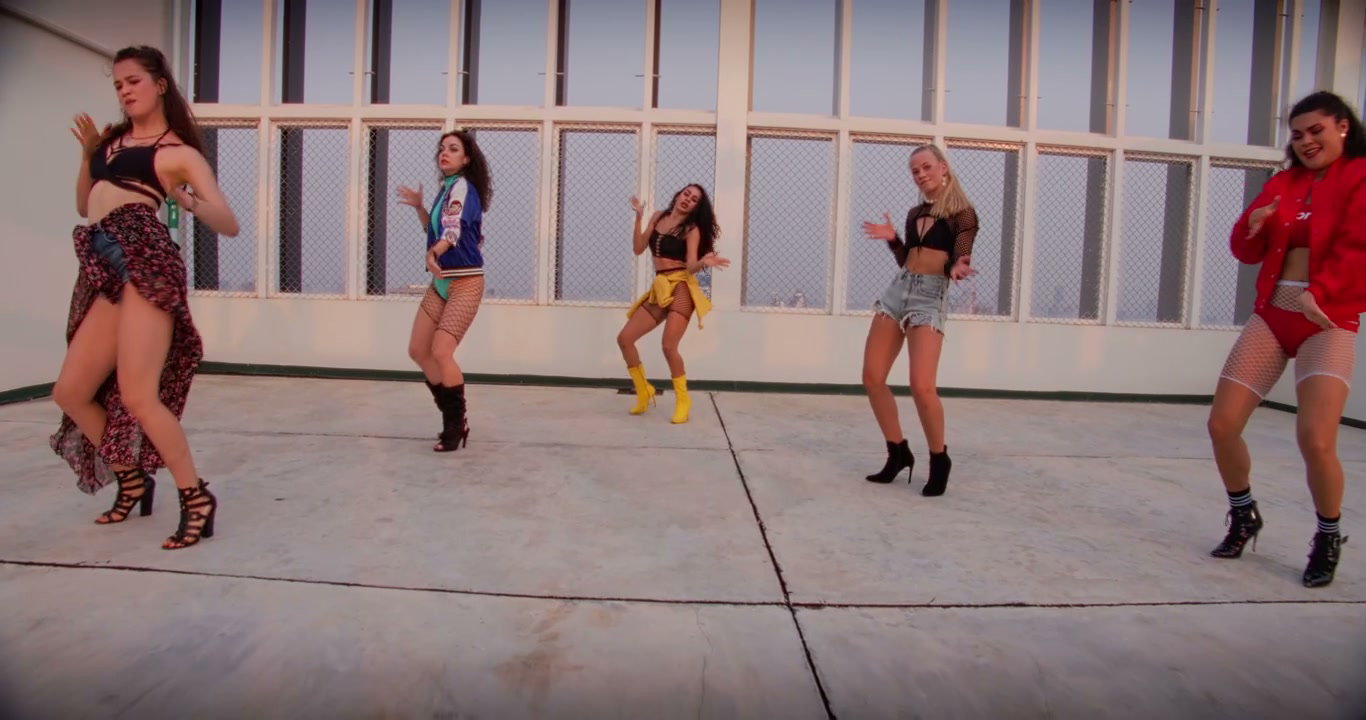Women's Urban Dance Performance on Rooftop • Stock Video on Uppbeat