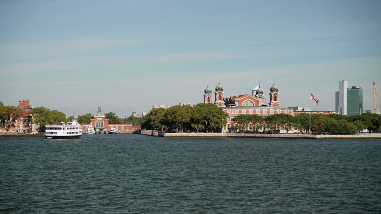 Ellis Island Immigration Museum with Ferry