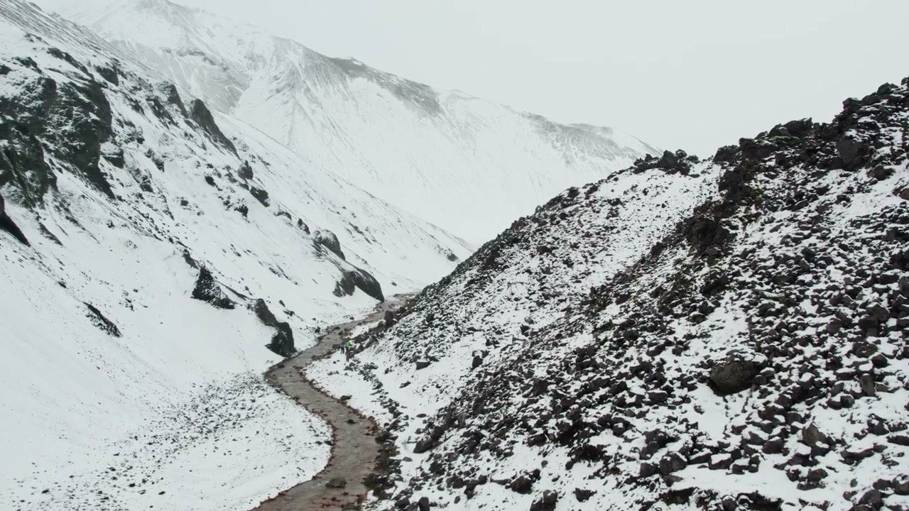 Aerial Braided River Landscape in Iceland • Stock Video on Uppbeat