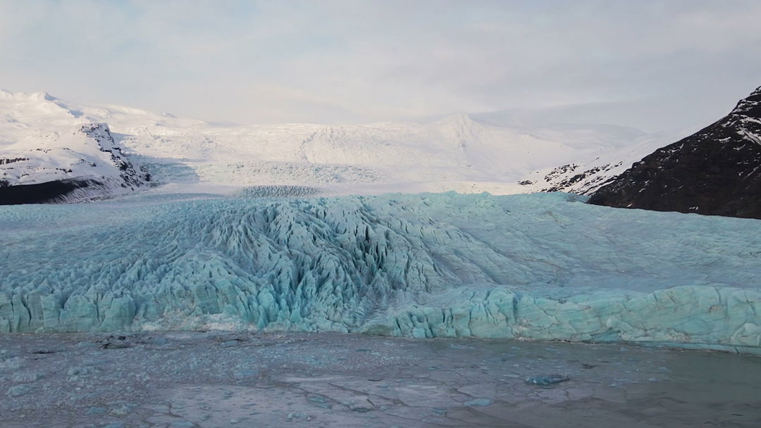 Arctic Winter Sunset with Blowing Snow • Stock Video on Uppbeat