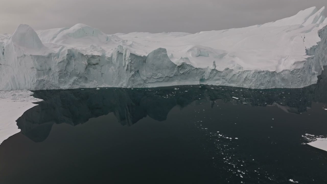 Ilulissat Icefjord Glacier Edge Reflection