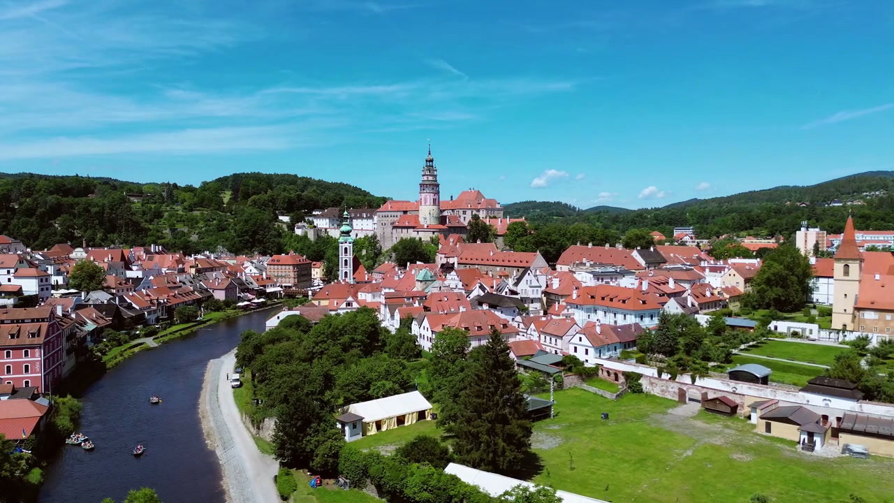 Český Krumlov Castle and Town