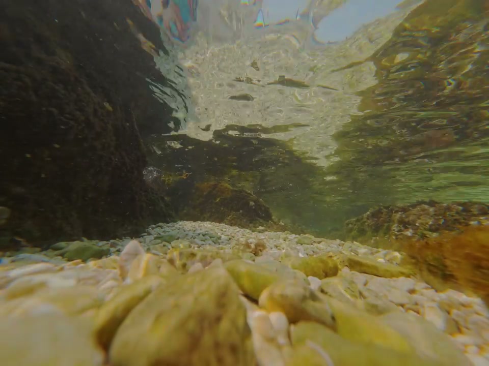 Clear Water Rocky Seabed
