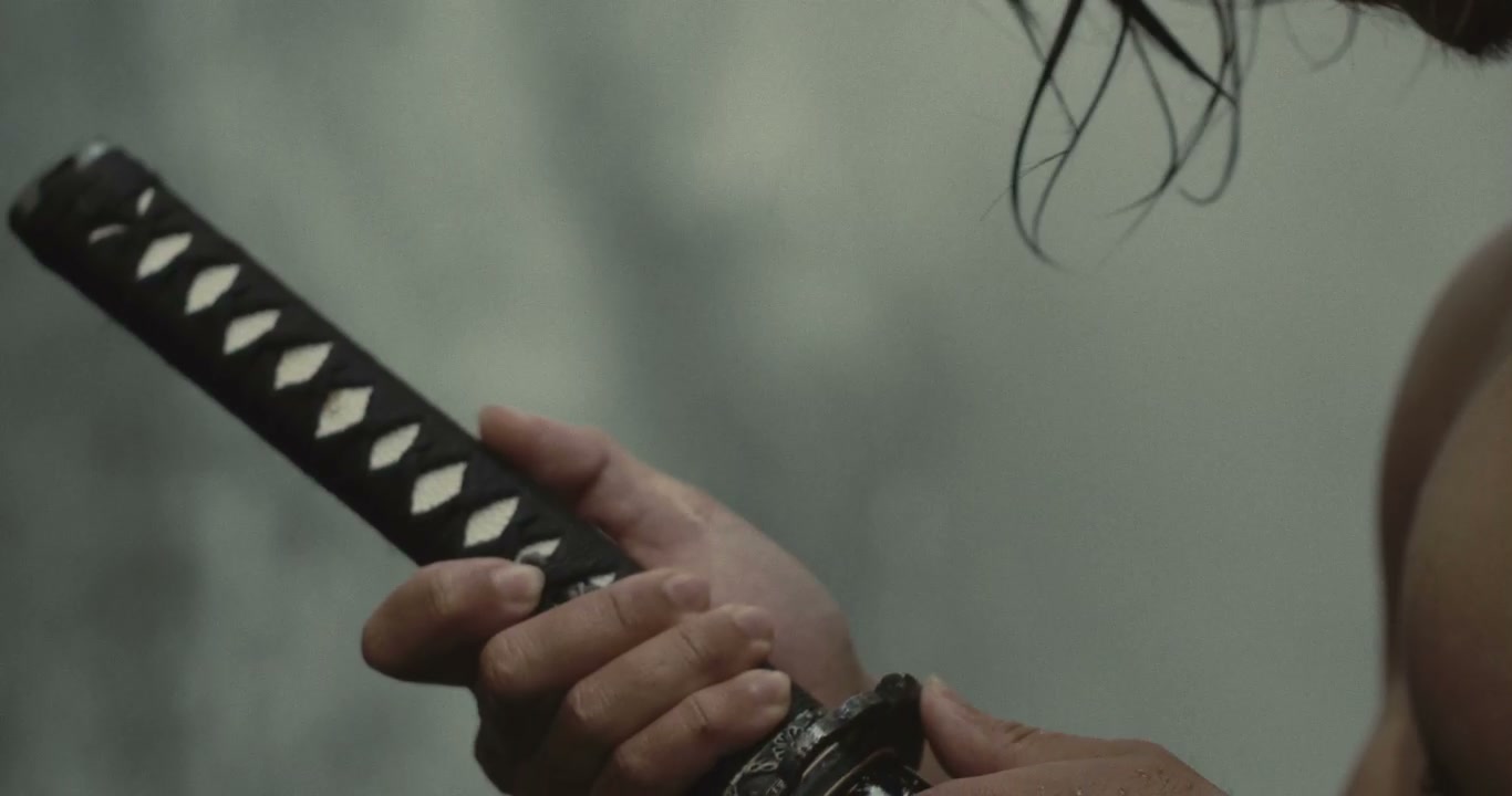 Samurai Draws Katana