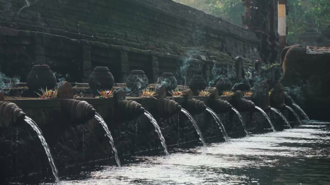 Tirta Empul Temple Water Purification