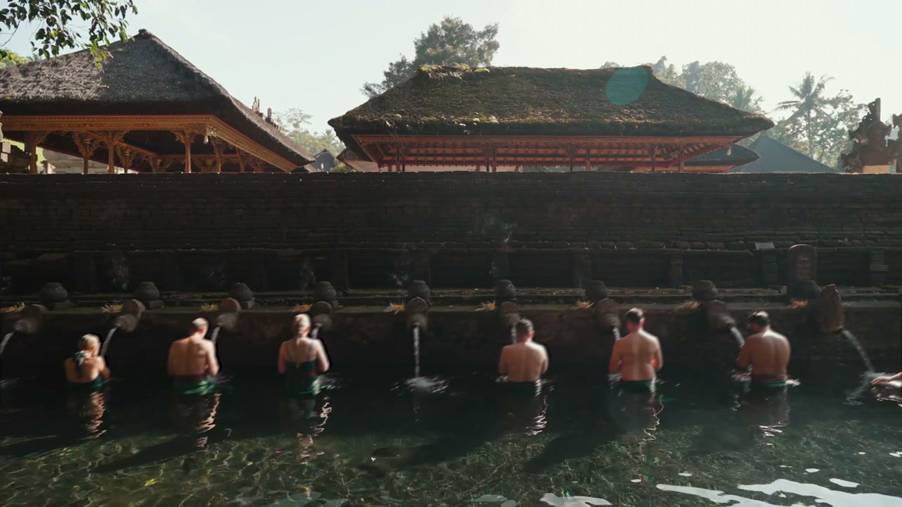 Tirta Empul Sacred Water Purification Ritual