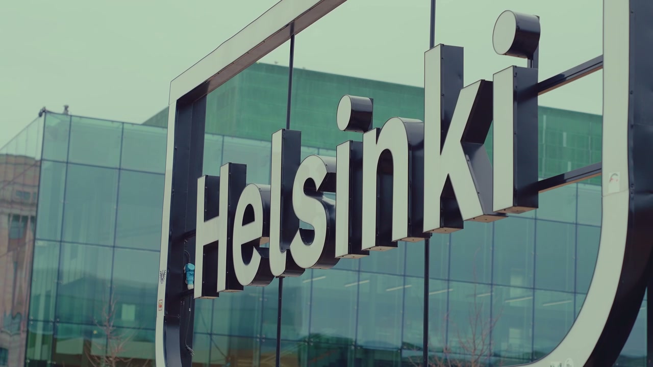 Helsinki City Sign