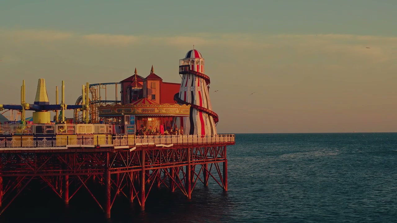 Brighton Pier at Golden Hour