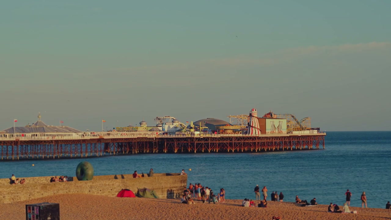 Brighton Pier and Beach