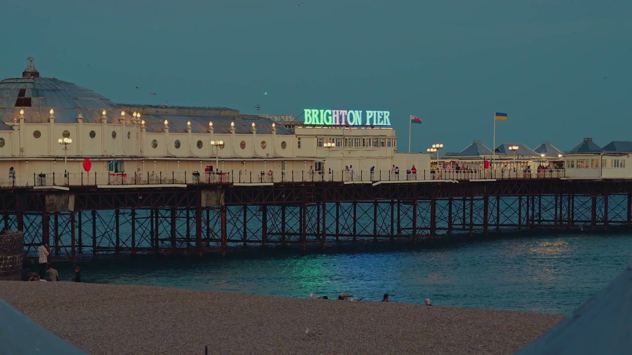 Brighton Pier at Dusk