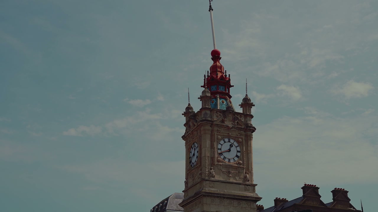 Margate Clock Tower Against Blue Sky