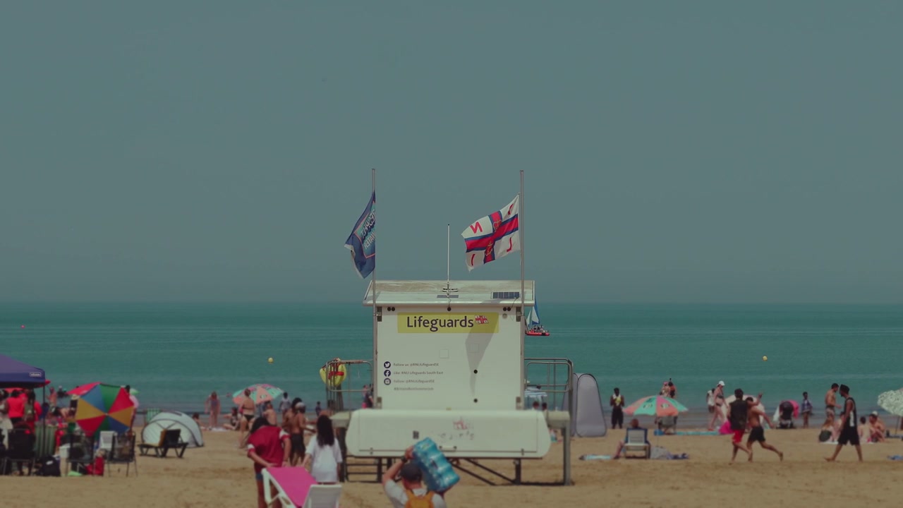Lifeguard Station on Margate Beach